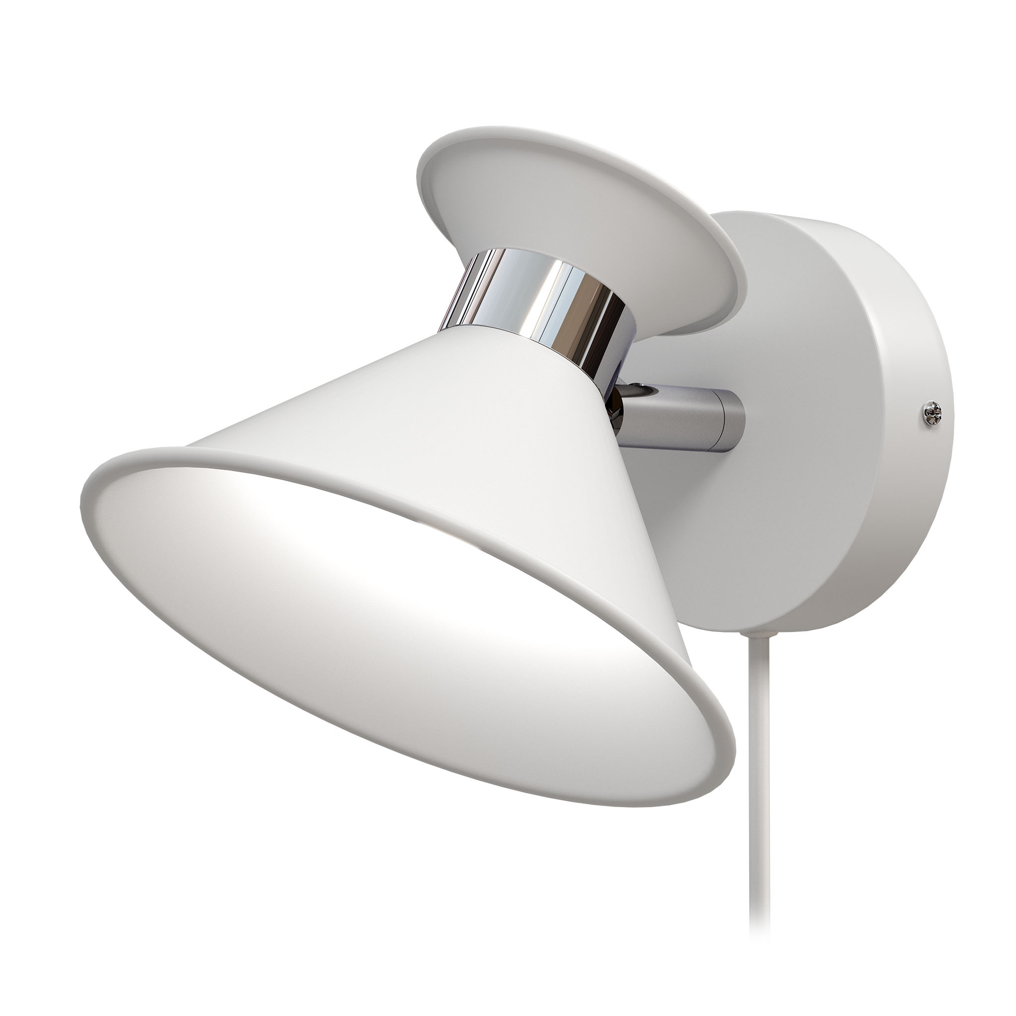 valkoinen channel seinävalaisin