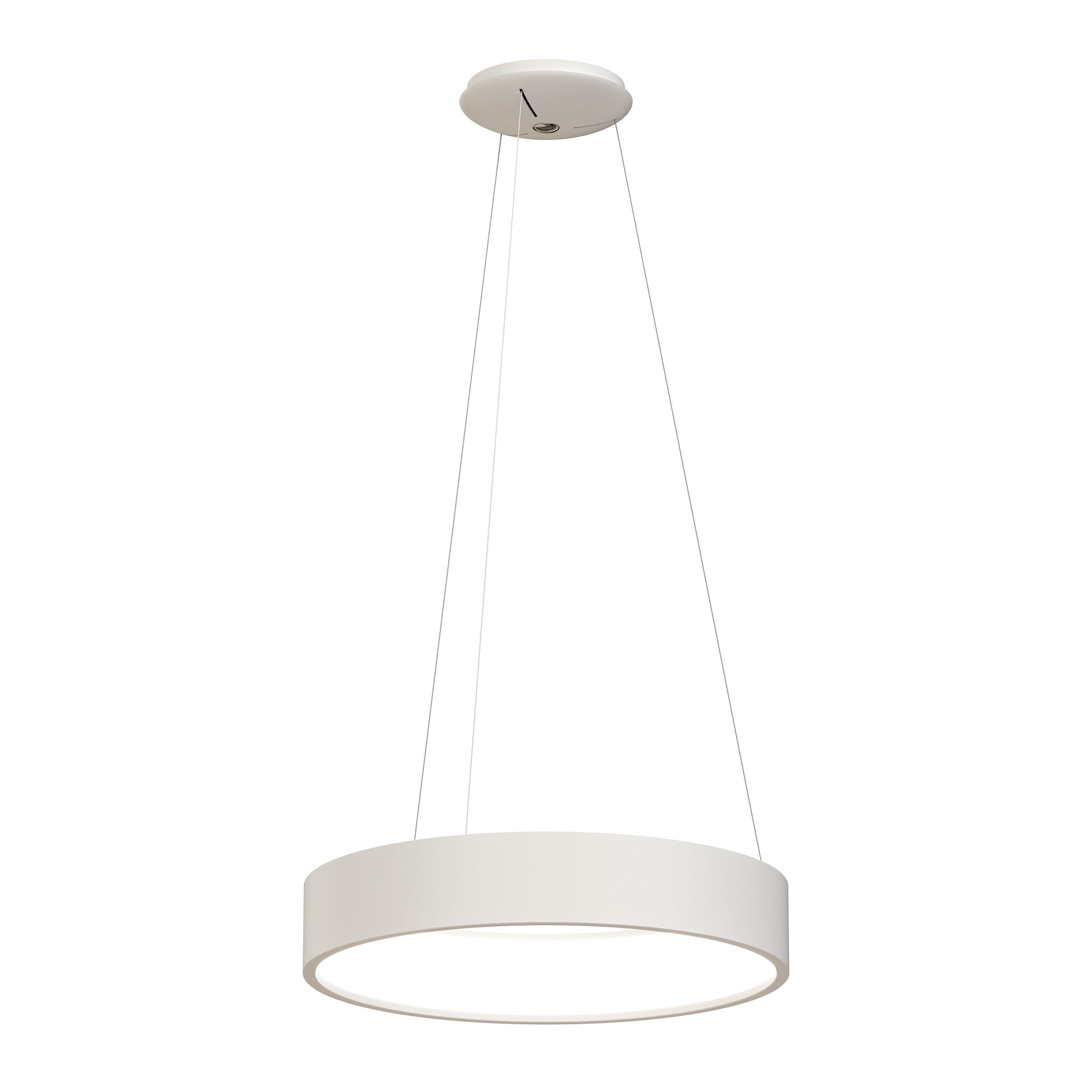 Tirol kattovalaisin on LED-rengas, jonka tasainen sisäpinta hohtaa valoa