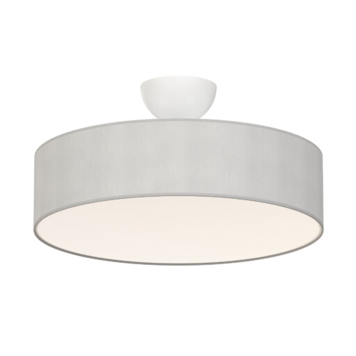 Basic-kangasplafondi - 45 cm matala, Vaalean harmaa