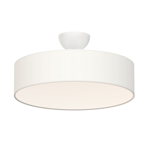 Basic-kangasplafondi - 45 cm matala, Valkoinen
