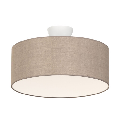 Basic-kangasplafondi - 45 cm, Hiekka-pellava