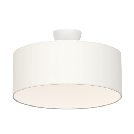 Basic-kangasplafondi - 45 cm, Valkoinen