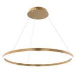 Messinkinen layer 80 rengasvalaisin