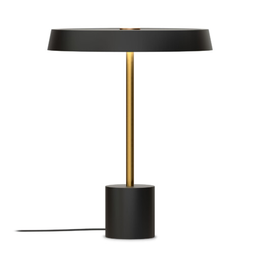 Kimber Table Lamp - Black / brass