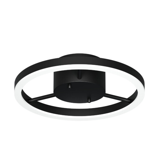Wheels LED Ceiling Light - Black, 40 cm