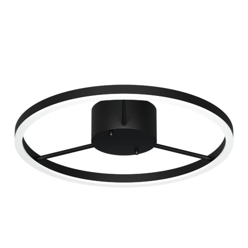 Wheels LED Ceiling Light - Black, 60 cm