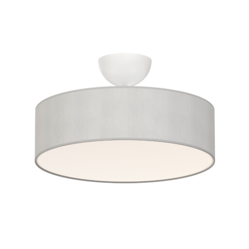 Basic-kangasplafondi - 40 cm matala, Vaalean harmaa