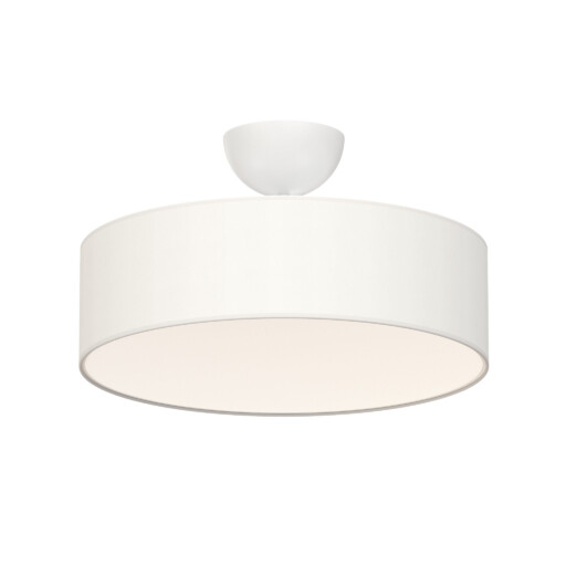 Basic-kangasplafondi - 40 cm matala, Valkoinen